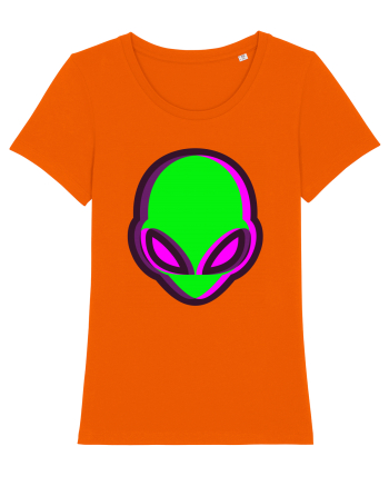 Trippy Alien Bright Orange