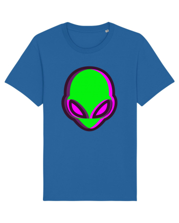 Trippy Alien Royal Blue