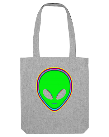 Trippy Alien Heather Grey
