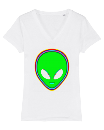 Trippy Alien White