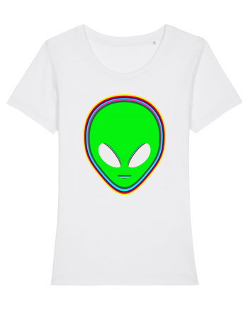 Trippy Alien White
