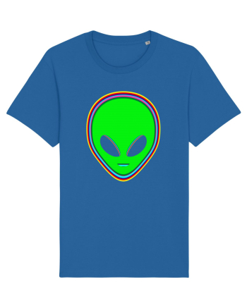 Trippy Alien Royal Blue