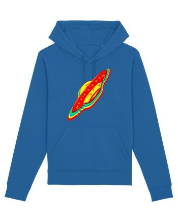 Trippy Retro UFO Royal Blue