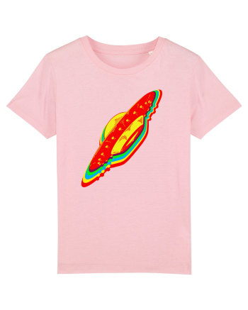 Trippy Retro UFO Cotton Pink