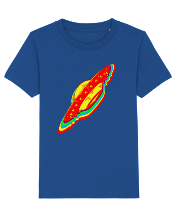 Trippy Retro UFO Majorelle Blue