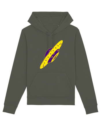Trippy Retro UFO Khaki