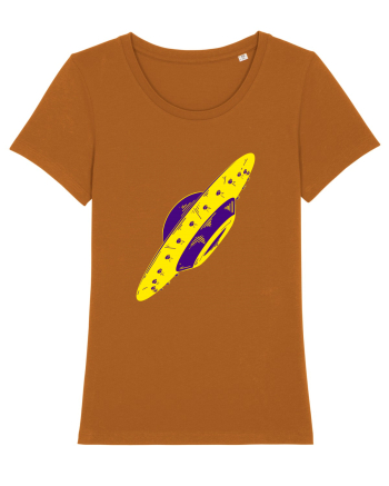 Trippy Retro UFO Roasted Orange