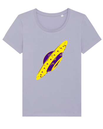 Trippy Retro UFO Lavender