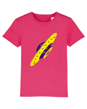 Trippy Retro UFO Raspberry