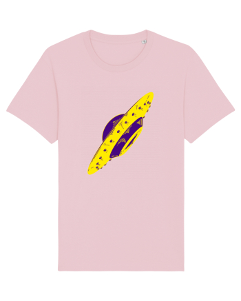 Trippy Retro UFO Cotton Pink