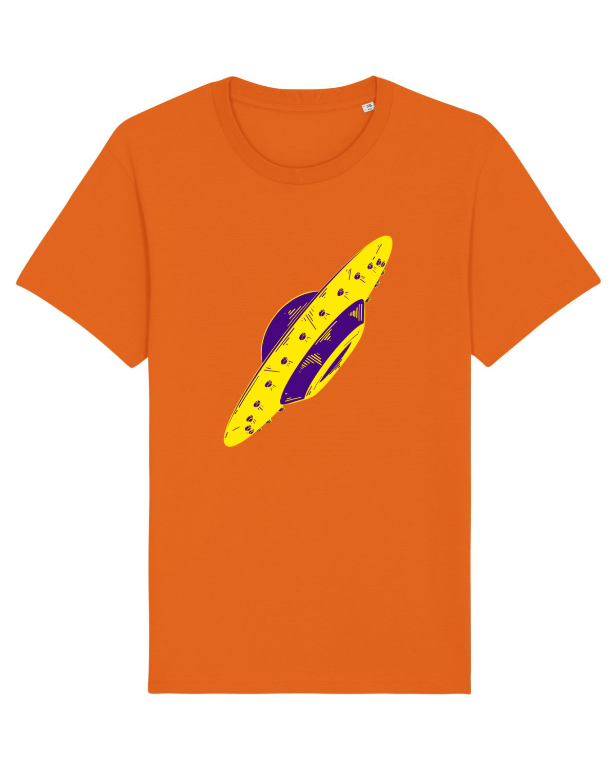 Tricou mânecă scurtă Unisex Rocker Bright Orange