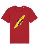 Trippy Retro UFO Tricou mânecă scurtă Unisex Rocker