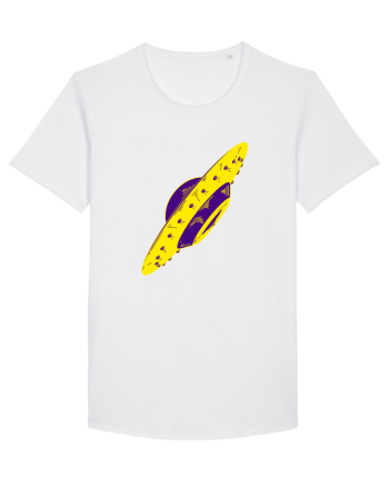 Trippy Retro UFO White