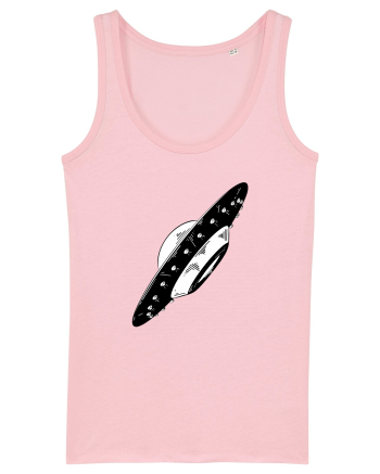  Retro UFO Cotton Pink