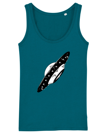  Retro UFO Ocean Depth