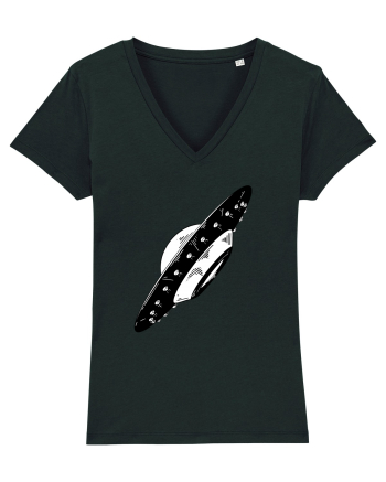 Retro UFO Black
