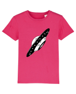  Retro UFO Tricou mânecă scurtă  Copii Mini Creator
