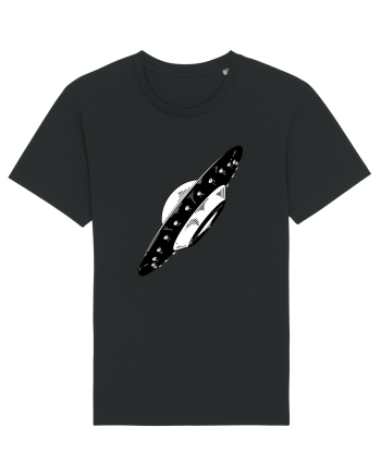  Retro UFO Black