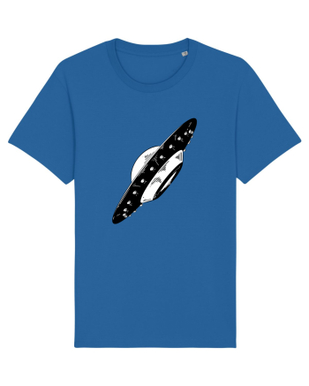  Retro UFO Royal Blue