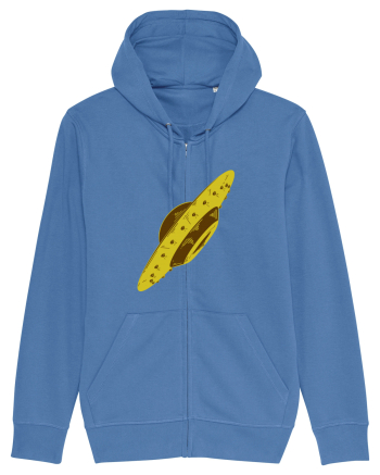  Retro UFO Bright Blue