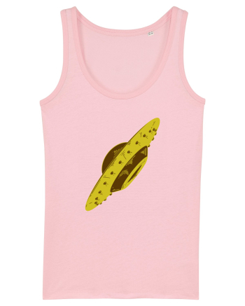  Retro UFO Cotton Pink
