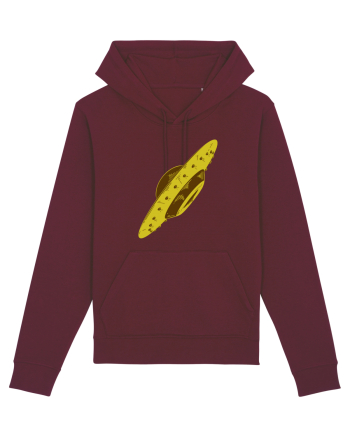  Retro UFO Burgundy