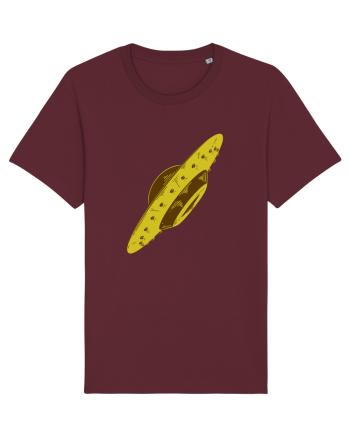 Retro UFO Burgundy