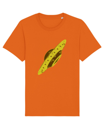 Retro UFO Bright Orange
