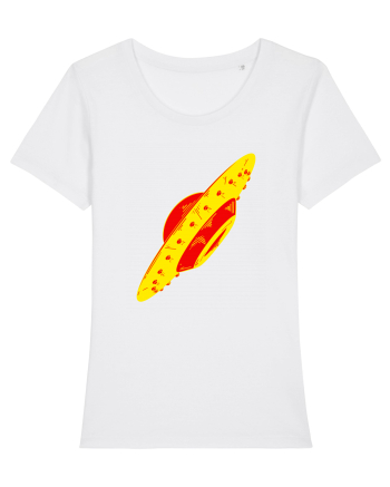  Retro UFO White