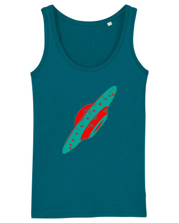  Retro UFO Ocean Depth