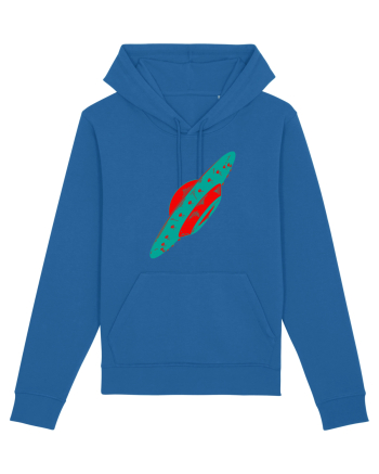  Retro UFO Royal Blue