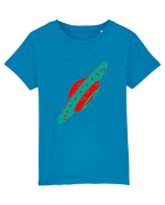 Retro UFO Tricou mânecă scurtă  Copii Mini Creator