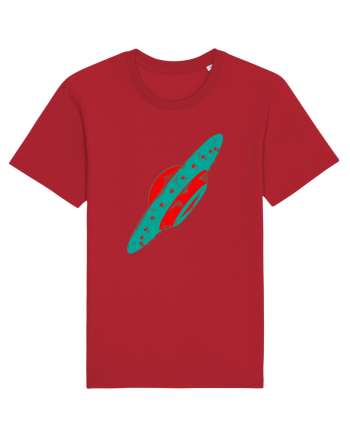  Retro UFO Red