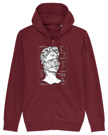 Beauty is on the inside Burgundy