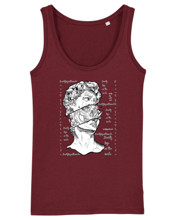 Beauty is on the inside Burgundy