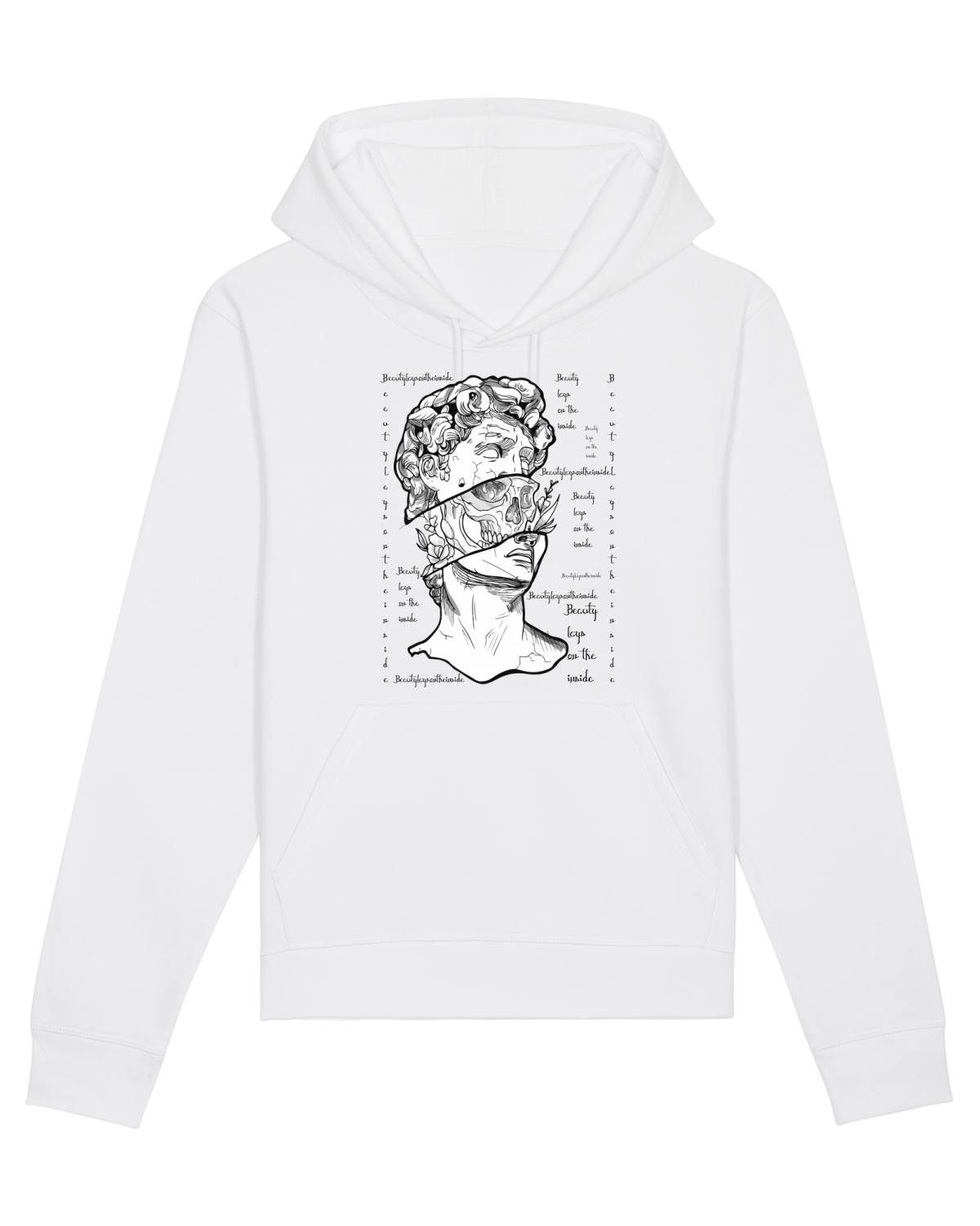 Hanorac Unisex Drummer White