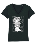Beauty is on the inside Tricou mânecă scurtă guler V Damă Evoker