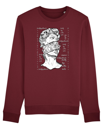 Beauty is on the inside Burgundy