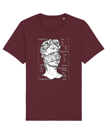 Beauty is on the inside Burgundy