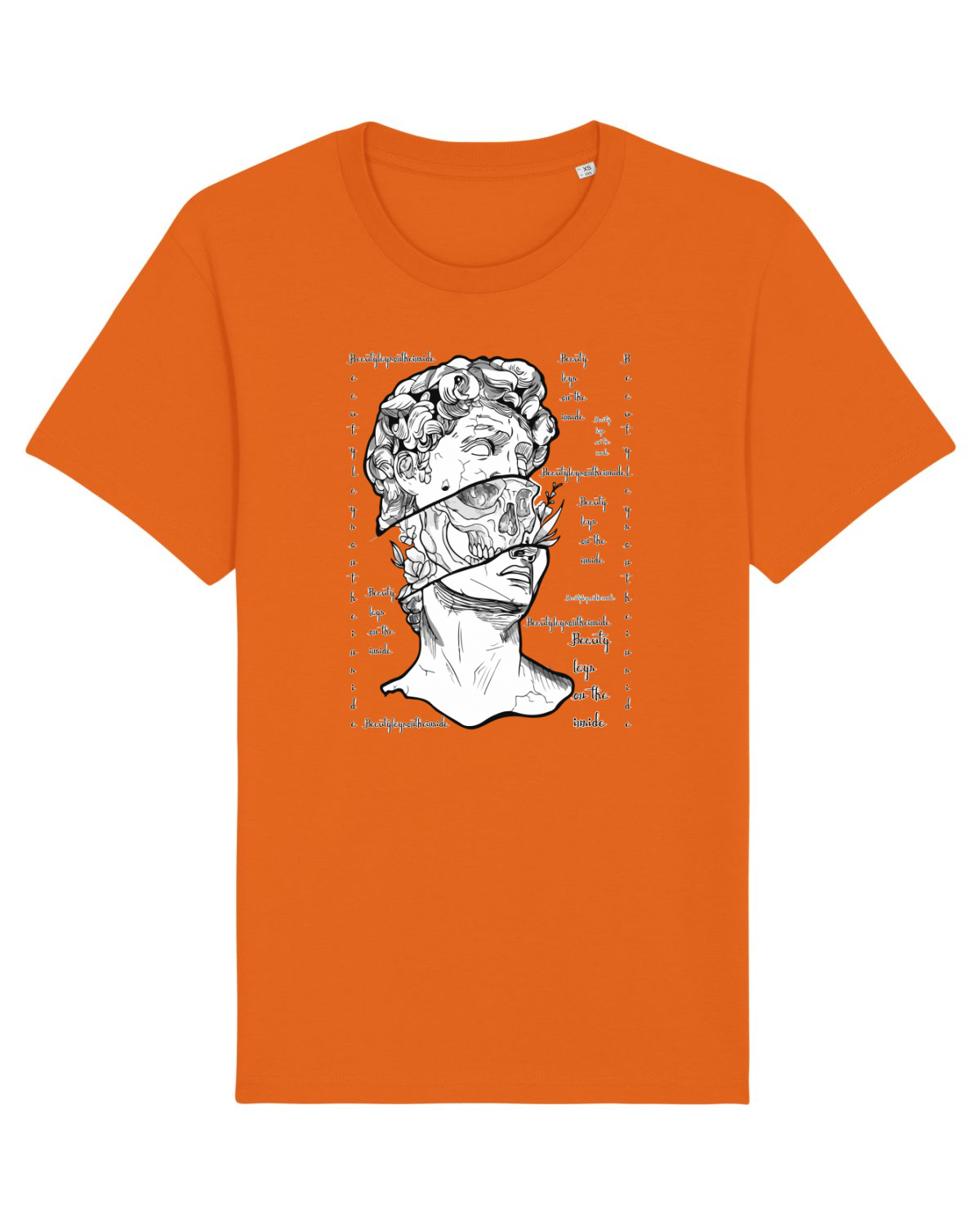 Tricou mânecă scurtă Unisex Rocker Bright Orange
