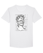 Beauty is on the inside Tricou mânecă scurtă guler larg Bărbat Skater