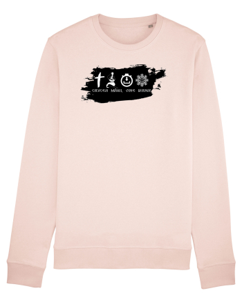 Crucea ma-sii vine iarna Candy Pink