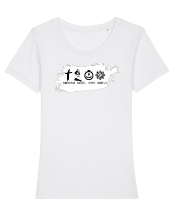Crucea ma-sii vine iarna white White