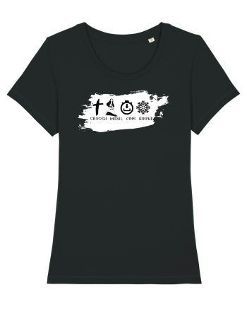 Crucea ma-sii vine iarna white Black