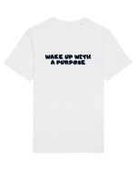 Wake up with a purpose Tricou mânecă scurtă Unisex Rocker