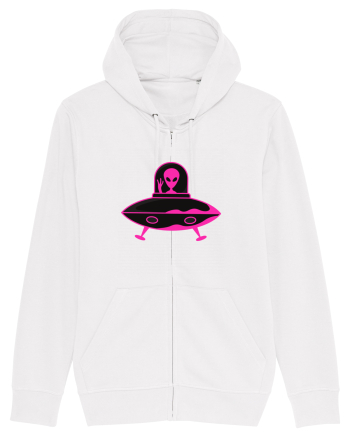 Alien And UFO White
