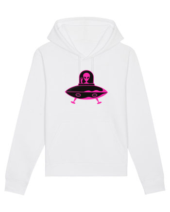 Alien And UFO White