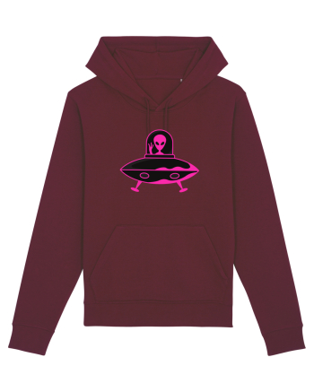 Alien And UFO Burgundy