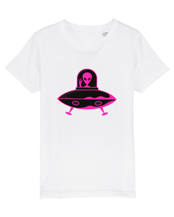 Alien And UFO White