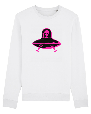 Alien And UFO White